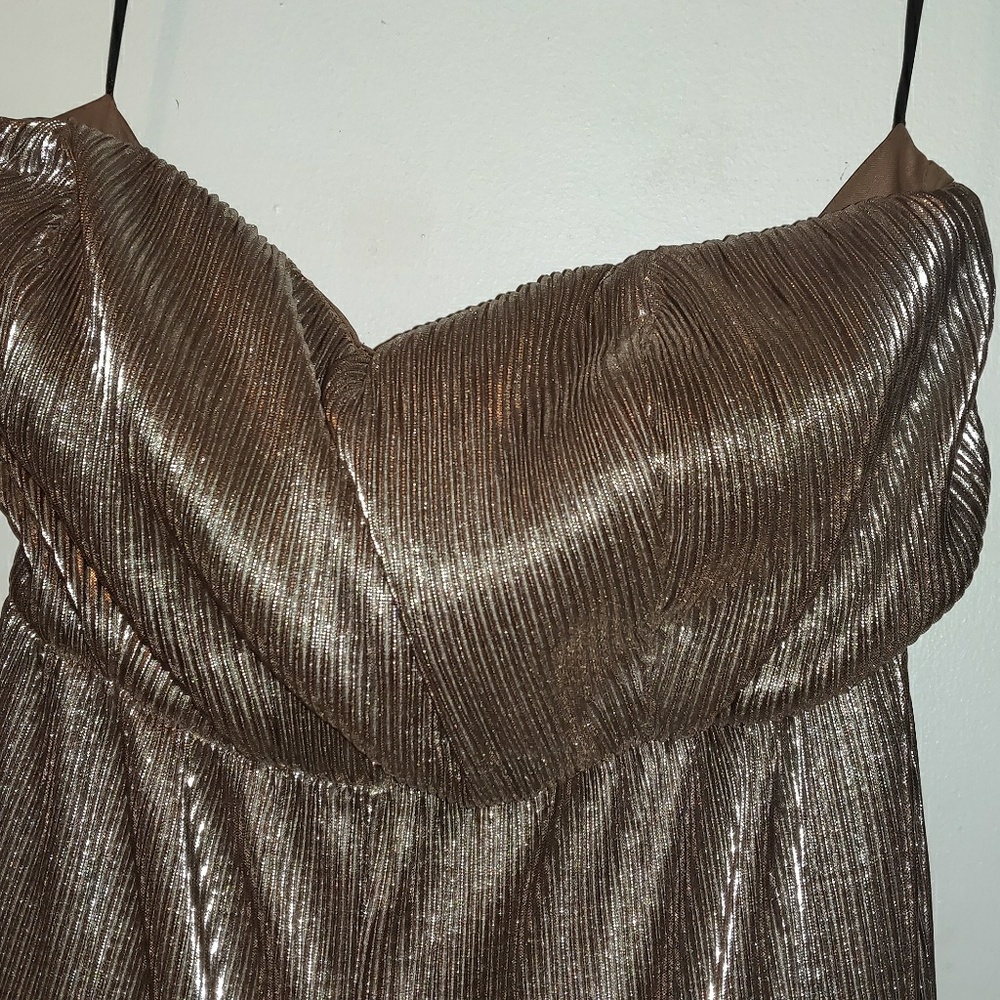 Gold jumpsuit